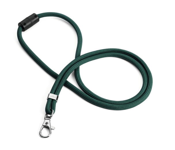 Durable Soft Recycled Pet Plastic Fabric Lanyards With Safety Release Green Pack 824105