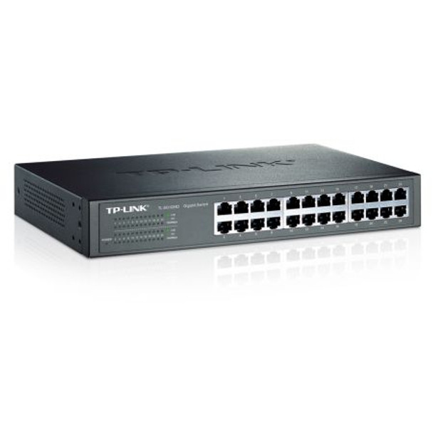 Tp-Link TL-SG1024D 24-Port Gigabit Unmanaged  Desktop/Rackmount Switch Stee TL-SG1024D