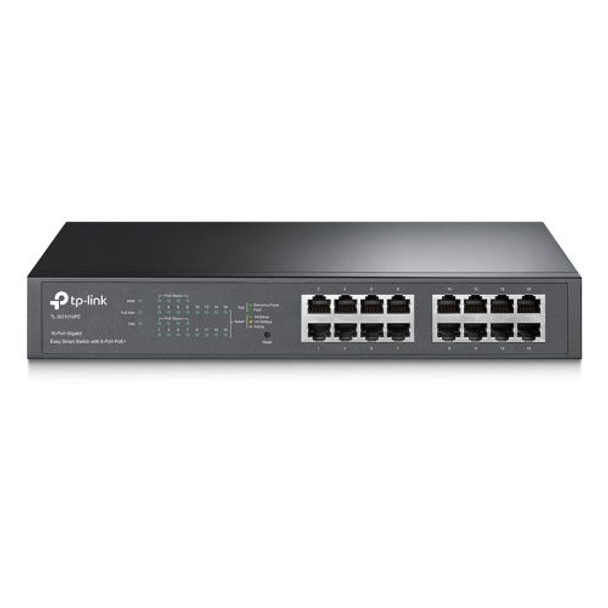 Tp-Link TL-SG1016PE 16-Port Gigabit Easy Smart Desktop/Rackmount Switch 8-P TL-SG1016PE