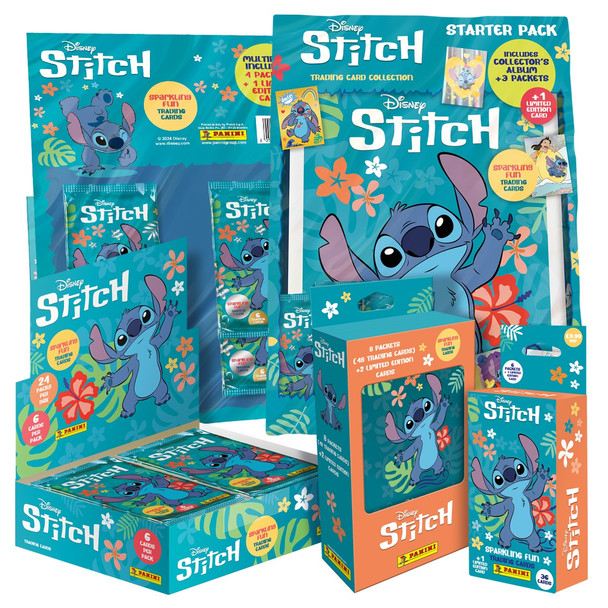 Panini Disney Stitch Trading Card Collection