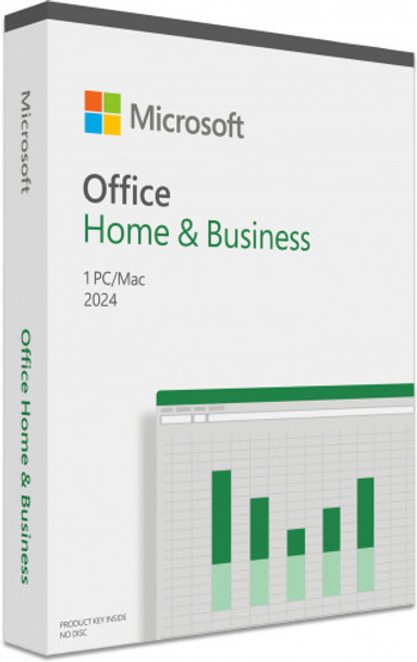 Microsoft Office 2024 Home and Business 1 PC Licence Medialess MS-OFFICE-2024-HB