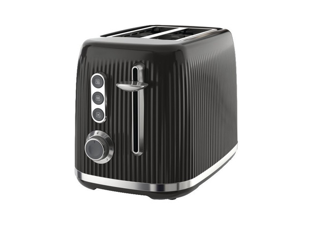 Breville Bold Variable 2-Slice Toaster Black & Silver Chrome - Vtr001 VTR 001 Breville Bold Variable 2-Slice Toaster Black & Silver Chrome - Vtr001 VTR 001