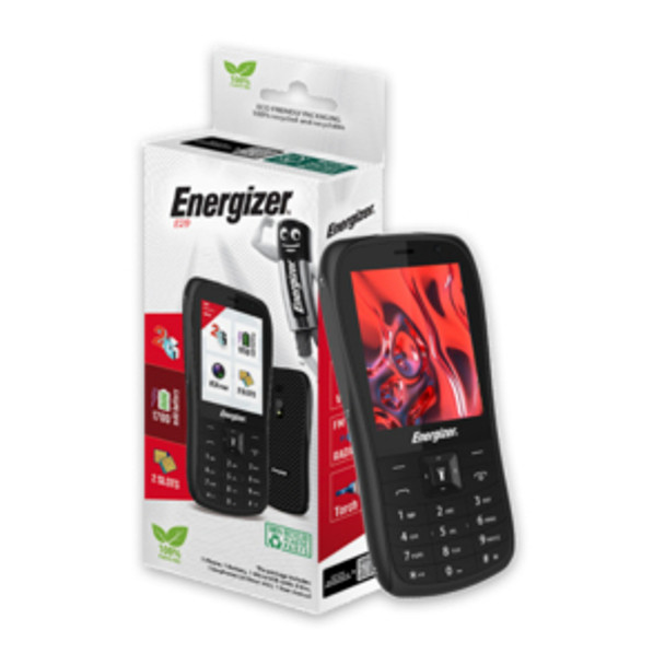 Energizer E29EU1 Bar Dual SIM 7.11 cm 2.8" Bluetooth 1700 mAh Black E29EU1