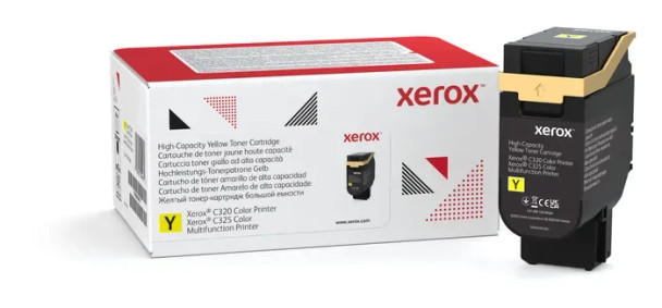 Xerox C320 / C325 Yellow High Capacity Toner Cartridge 5.5K - 006R04830 006R04830