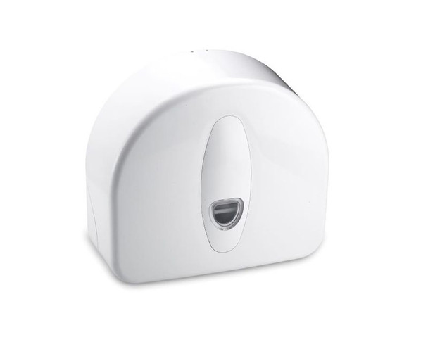 Valuex Jumbo Toilet Roll Dispenser Plastic White 1101168 1101168