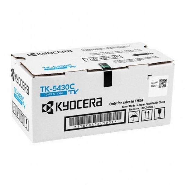 Kyocera Cyan Standard Capacity Toner Cartridge 1.25K Pages for Pa2100 & Ma2100 1T0C0ACNL1