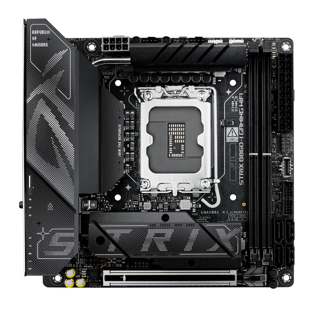 ASUS ROG STRIX B860-I GAMING WIFI Intel LGA 1851 Socket V1 Intel Core Ultra Seri 90MB1JB0-M0EAY0