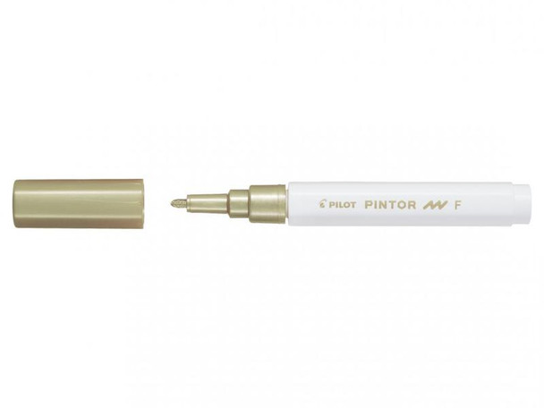 Pilot Pintor Fine Bullet Tip Paint Marker 2.9Mm Gold Single Pen 4902505541605 4902505541605