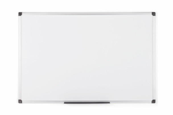 Bi-Office Maya Non Magnetic Melamine Whiteboard Aluminium Frame 1200X1200mm MA3812170