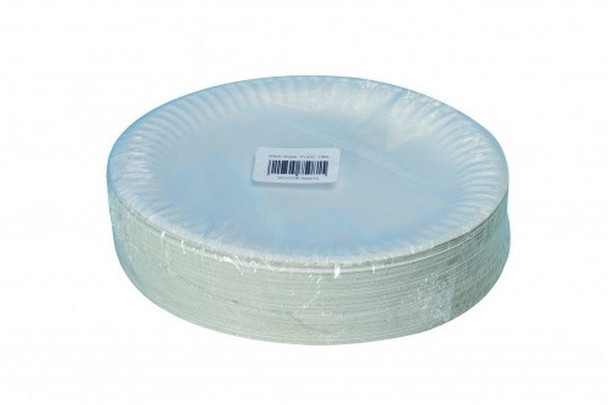 Valuex Paper Plates 9 " White Pack 100 0511041 0511041