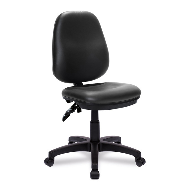 Nautilus Designs Java 200 Medium Back Twin Lever Vinyl Operator Office Chair Wit BCF/P505/BKV Nautilus Designs Java 200 Medium Back Twin Lever Vinyl Operator Office Chair Wit BCF/P505/BKV