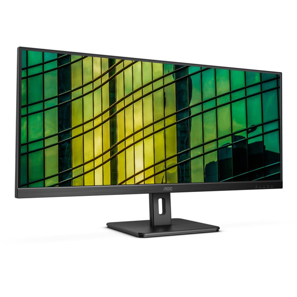 Aoc U34E2M 34" Widescreen Va Wled Black Monitor 3440X1440/4Ms/2Xhdmi/Displayport U34E2M