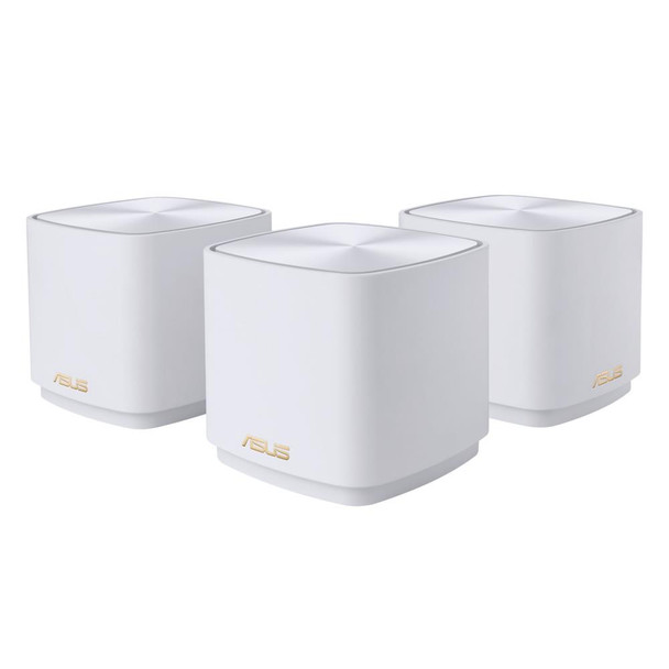 Asus Zenwifi Xd4 Plus Wifi 6 Ax1800 Mesh System - 3 Pack - White ZENWIFI XD4 PLUS 3 PK WHITE