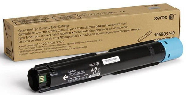 Xerox Cyan High Capacity Toner Cartridge 16.5K Pages for Vlc70xx - 106R03740 106R03740