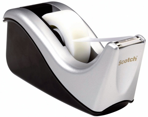 Scotch Magic Tape Contour Dispenser Grey With 1 Roll Of Tape 19Mmx33m C60-St 7100328956