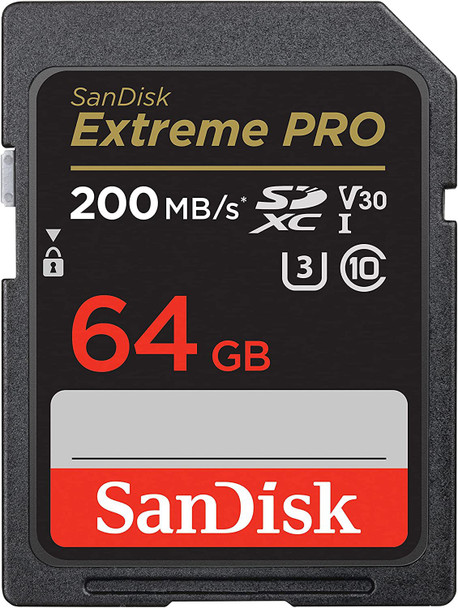 Sandisk Extreme Pro 64Gb Sdxc Class 10 Sd Card SDSDXXU-064G-GN4IN