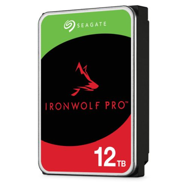 Seagate 3.5" 12Tb Sata3 Ironwolf Pro Nas Hard Drive 7200Rpm 256Mb Cache Cmr Oem ST12000NT001
