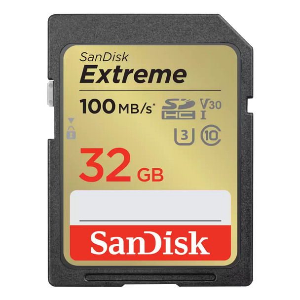 SanDisk Extreme 32GB SDHC 100MB/s UHS-I 2pk 1 pcs SDSDXVT-032G-GNCI2