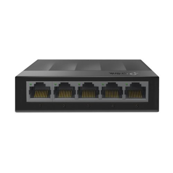Tp-Link LS105G 5-Port Gigabit Unmanaged Desktop Litewave Switch Steel Case LS105G
