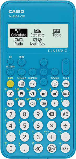 Casio FX-83GTCW Scientific Calculator Blue FX83GTCWBLU