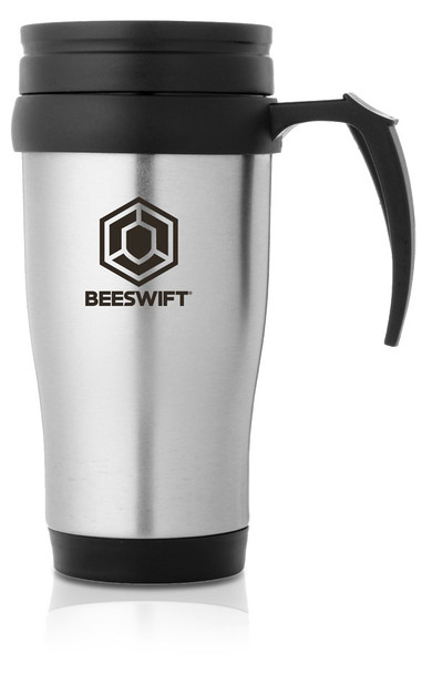 400Ml Insulated Mug Chrome Size 400ML CM1773