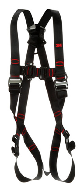 3M Protecta Vest Quick Connect Fall Arrest Harness Medium/Large Black / Red Size 3M1161616