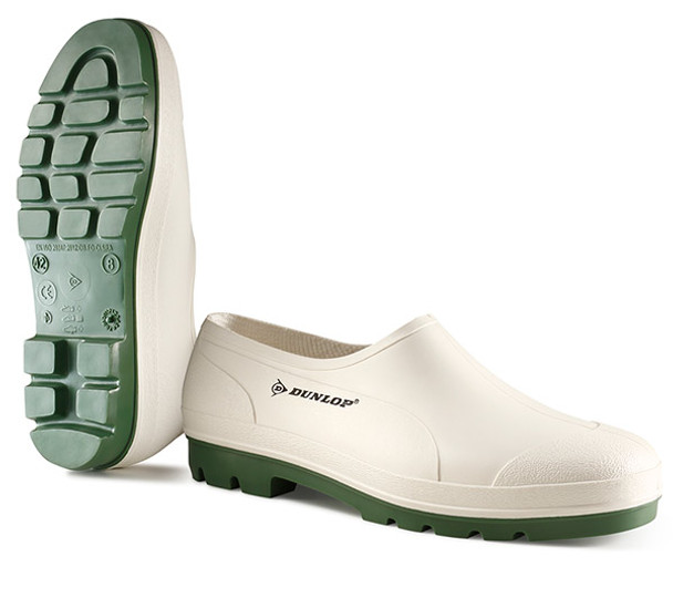 Dunlop Wellie Shoe White Size 11 WG11