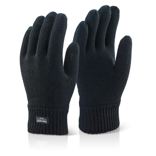 Beeswift Thinsulate Gloves Black THGBL