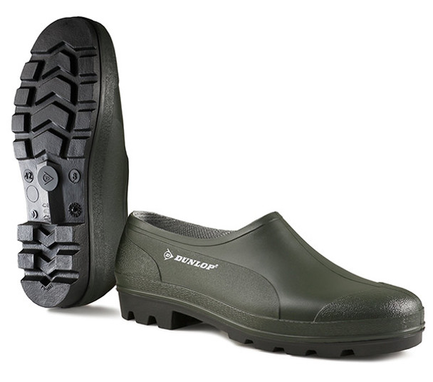 Dunlop Wellie Shoe Green Size 10 GG10