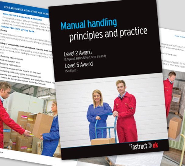 Click Medical Manual Handling Book White CM1319