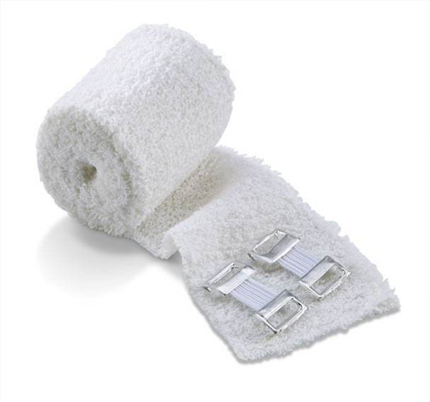 Click Medical Crepe Bandage 5Cm X 4.5M Pack 10 White CM0409