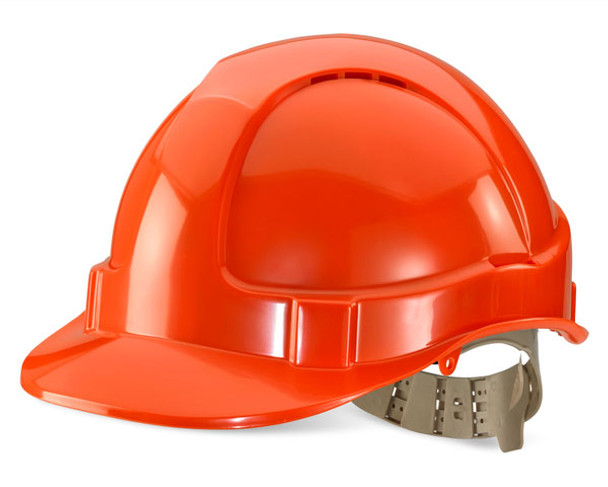 Beeswift Comfort Vented Safety Helmet Orange BBVSHO