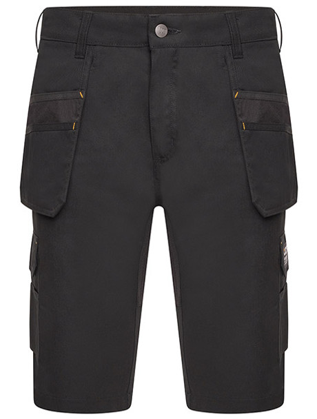 Jcb Workwear Trade Hybrid Stretch Shorts Black Size 28 D+27-28