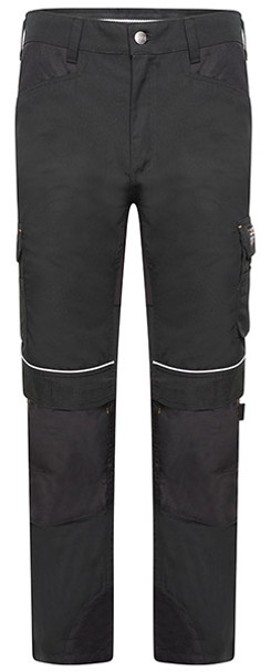 Jcb Workwear Trade Hybrid Stretch Trousers Black Size 36 D+26-36