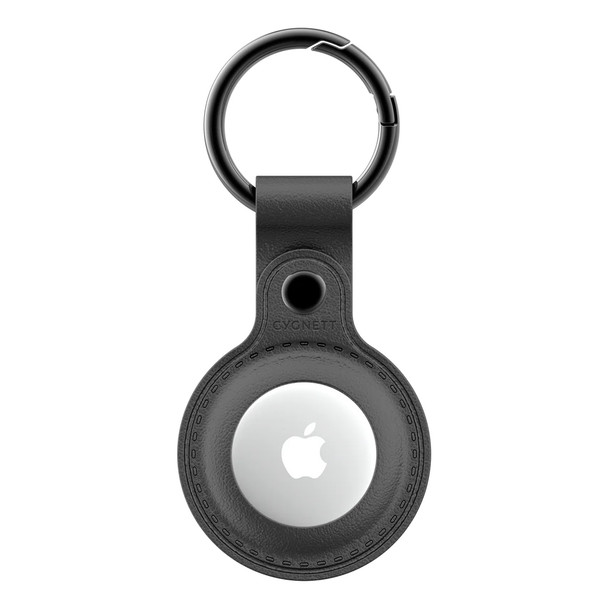 Cygnett CY3808CYAAT Case Black Apple Genuine leather Scratch resistant AirTag CY3808CYAAT