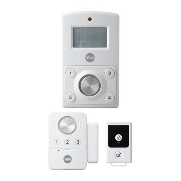 Yale YSGA02-W Wireless White Door 130 dB 70 m Adhesive tape YSGA02-W