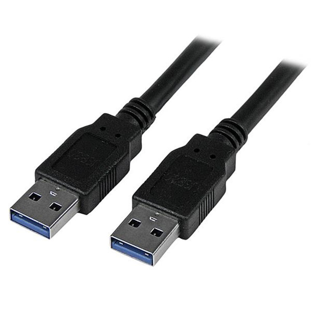 Startech USB 3.0 Cable - A to A - M/M - 3 m 10 ft. USB-A to USB-A 3m USB Cable USB3SAA3MBK