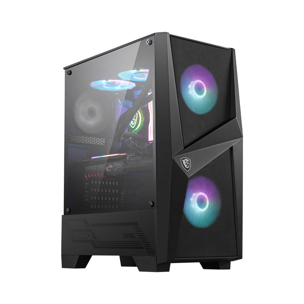 MSI Mag forge 100R Mid Tower Gaming Computer Case MAG FORGE 100R
