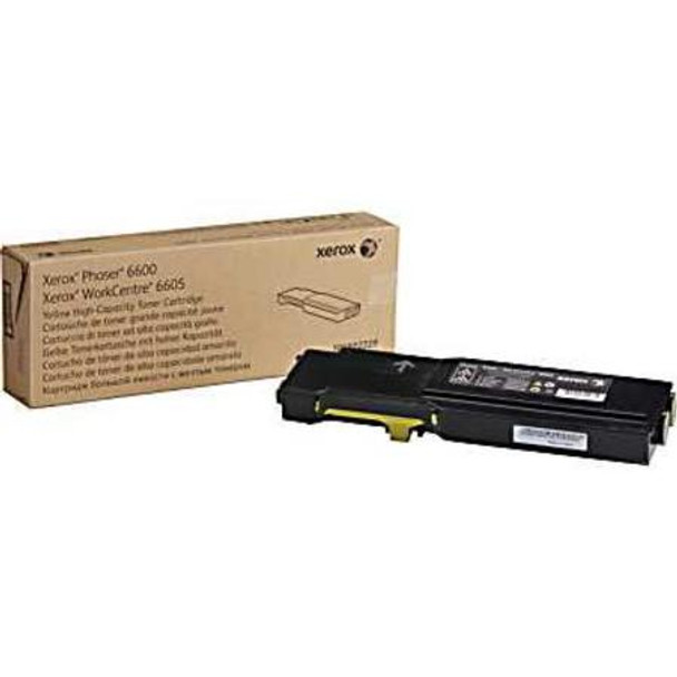 Xerox Yellow High Capacity Toner Cartridge 6K Pages for 6600 Wc6605 - 106R02231 106R02231