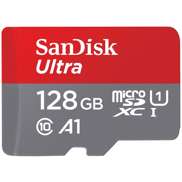 SanDisk Ultra 128 GB MicroSDXC Class 10 UHS-I 140 MB/s Class 1 U1 SDSQUAB-128G-GN6IA