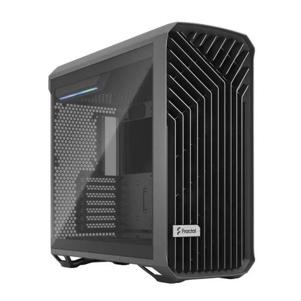 Fractal Design Torrent Grey Tempered Glass Light Tint Windowed Atx Pc Case FD-C-TOR1A-02