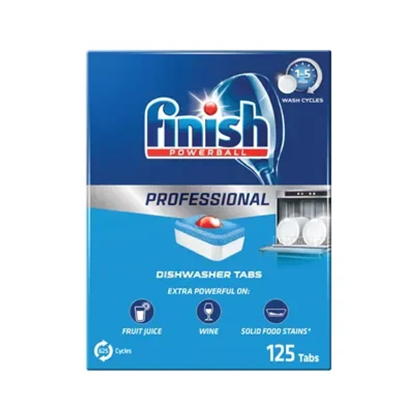 Quantum Powerball Professional Dishwasher Tablets Pack 125 - 3294235 REG123