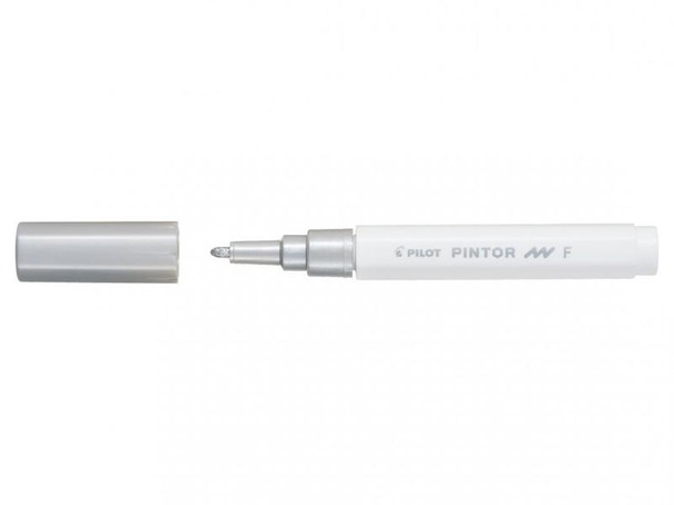 Pilot Pintor Fine Bullet Tip Paint Marker 2.9Mm Silver Single Pen 4902505541612 4902505541612
