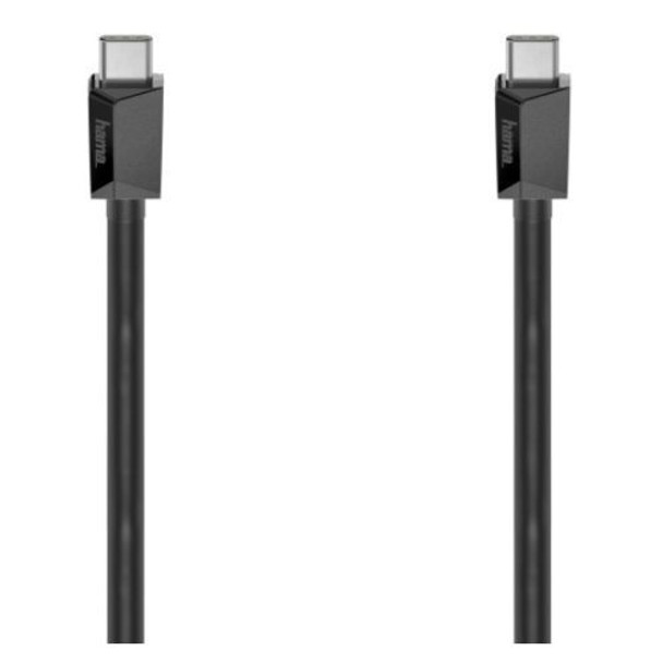 Hama 10Gbps Usb-C To Usb-C Charging Cable E-Marker Usb 3.2 Gen2 5A 100W 1 Metre 00200656