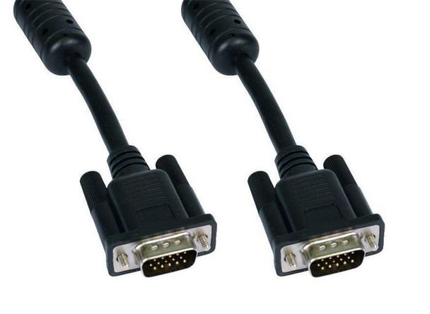 Cables Direct CDEX-701K 1M Black SVGA Male - Male CDEX-701K