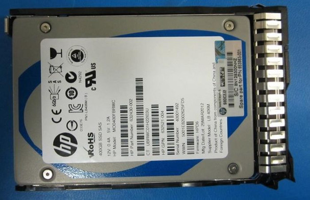 Hewlett Packard Enterprise 653963-001 400Gb SAS 2.5 " 653963-001