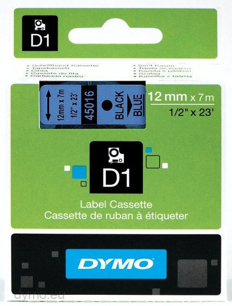 DYMO S0720560 D1 Standard 12mm S0720560