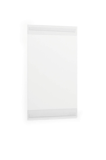 Durable Rpet Self Adhesive Sign Holder A4 Clear 80% Recycled Pack 5 - 504419 504419