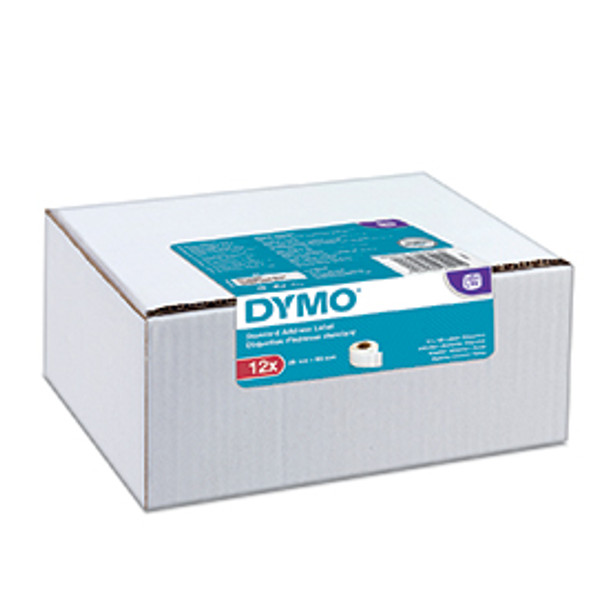 Dymo 2093091 LW Standard Address Labels 28 x 89mm 12 pack 2093091