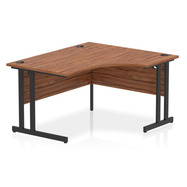 Dynamic Impulse W1400 X D800/1200 X H730mm Right Hand Crescent Desk With Cable M MI003261